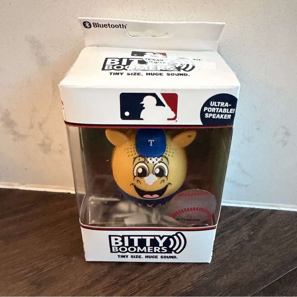Texas rangers bitty boomers portable Bluetooth speaker
